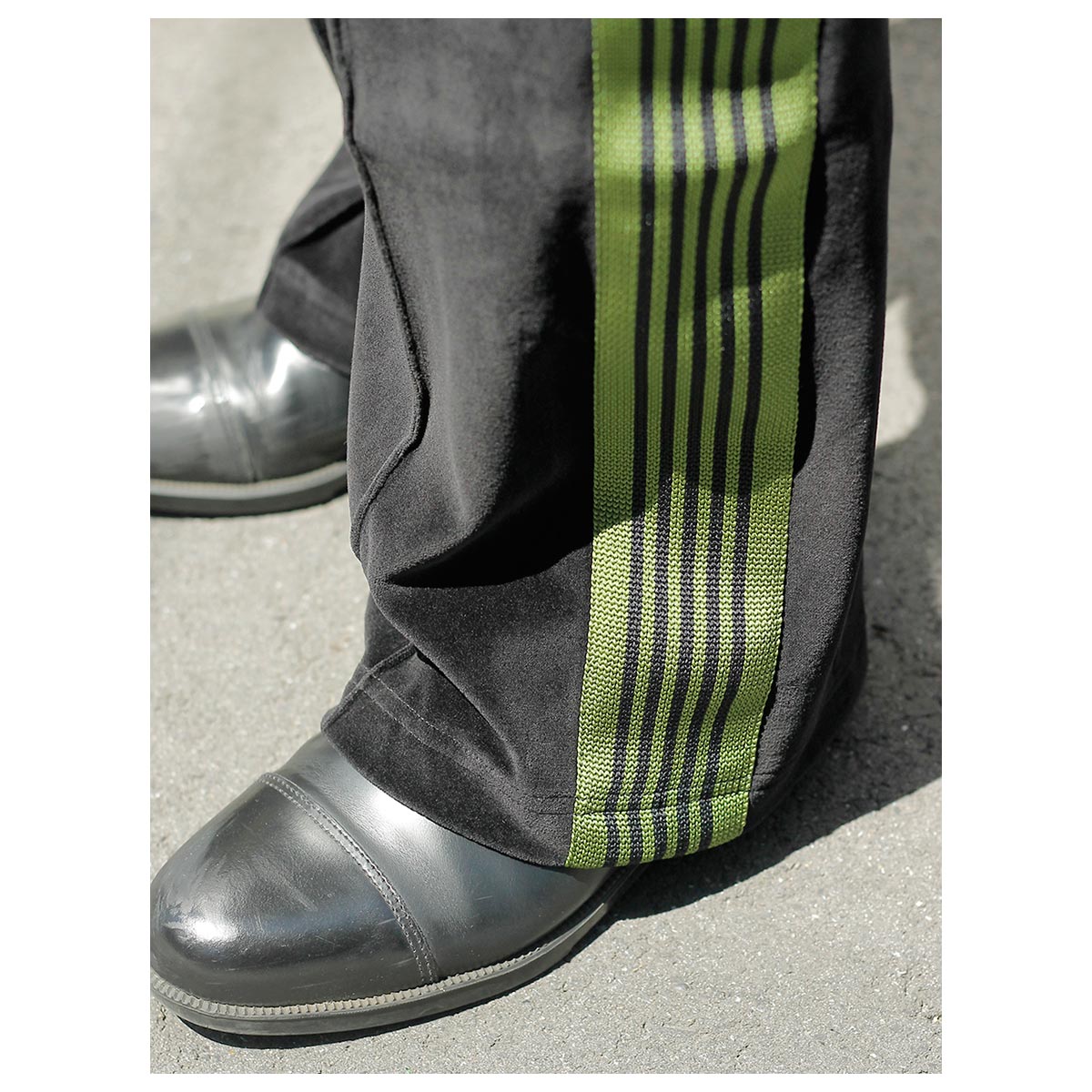 �ˡ��ɥ륺 NEEDLES   �٥��� �֡��ĥ��å� �ȥ�å��ѥ�� Boot-Cut Track Pant - C/PE Velour (RW326)