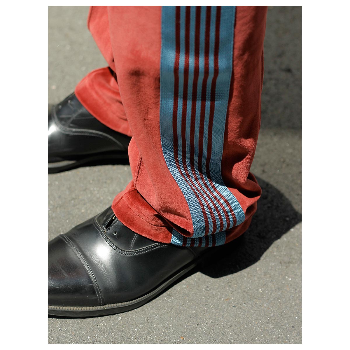 �ˡ��ɥ륺 NEEDLES   �٥��� �ʥ����ȥ�å��ѥ�� Narrow Track Pant - C/PE Velour (RW325)