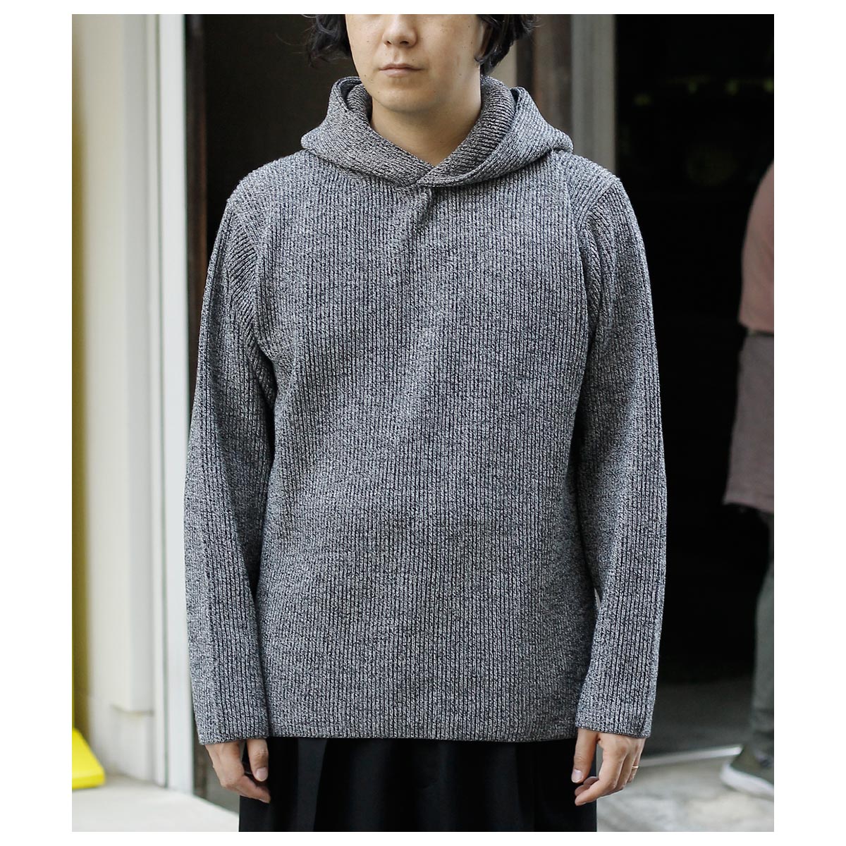 Хȥʡ BATONER å  ץѡ SOLID WOOL RIB PULL PARKER (BN-25FM-043)