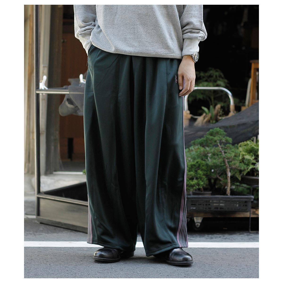 20%OFF ������ �ˡ��ɥ륺 NEEDLES   H.D.�ȥ�å� �ѥ�� �ݥꥹ�ࡼ�� H.D. Track Pant - Poly Smooth (RW320)