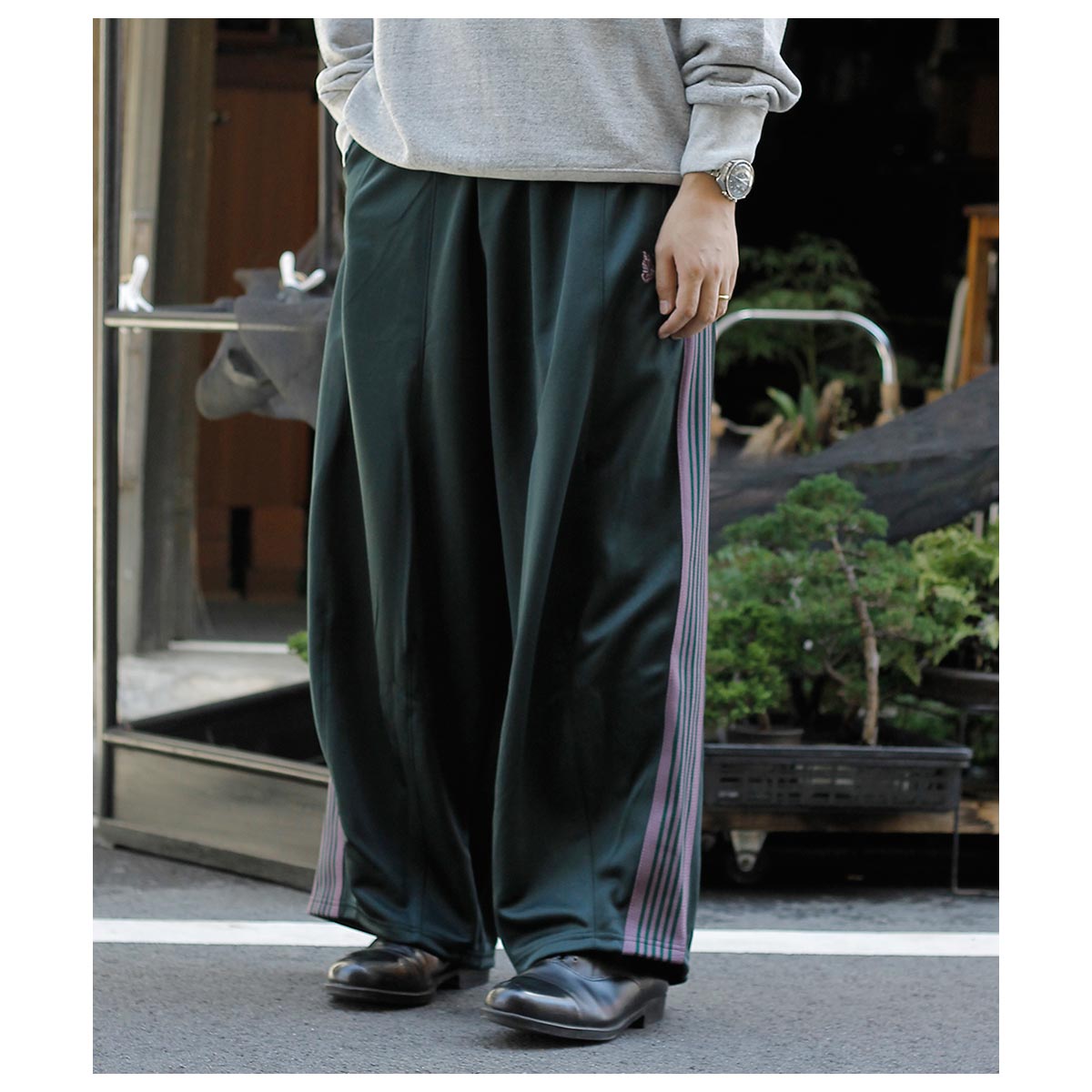 20%OFF ������ �ˡ��ɥ륺 NEEDLES   H.D.�ȥ�å� �ѥ�� �ݥꥹ�ࡼ�� H.D. Track Pant - Poly Smooth (RW320)