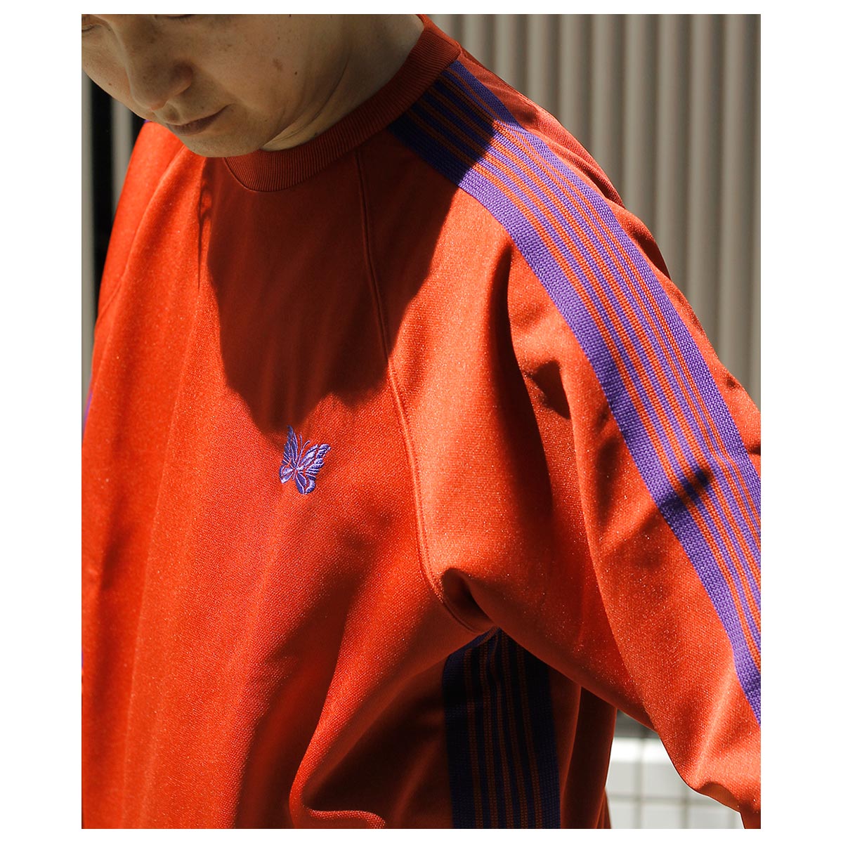 20%OFF ������ �ˡ��ɥ륺 NEEDLES  �ȥ�å� ���롼�ͥå� ����� �ݥꥹ�ࡼ�� Track Crew Neck Shirt - Poly Smooth (RW315)