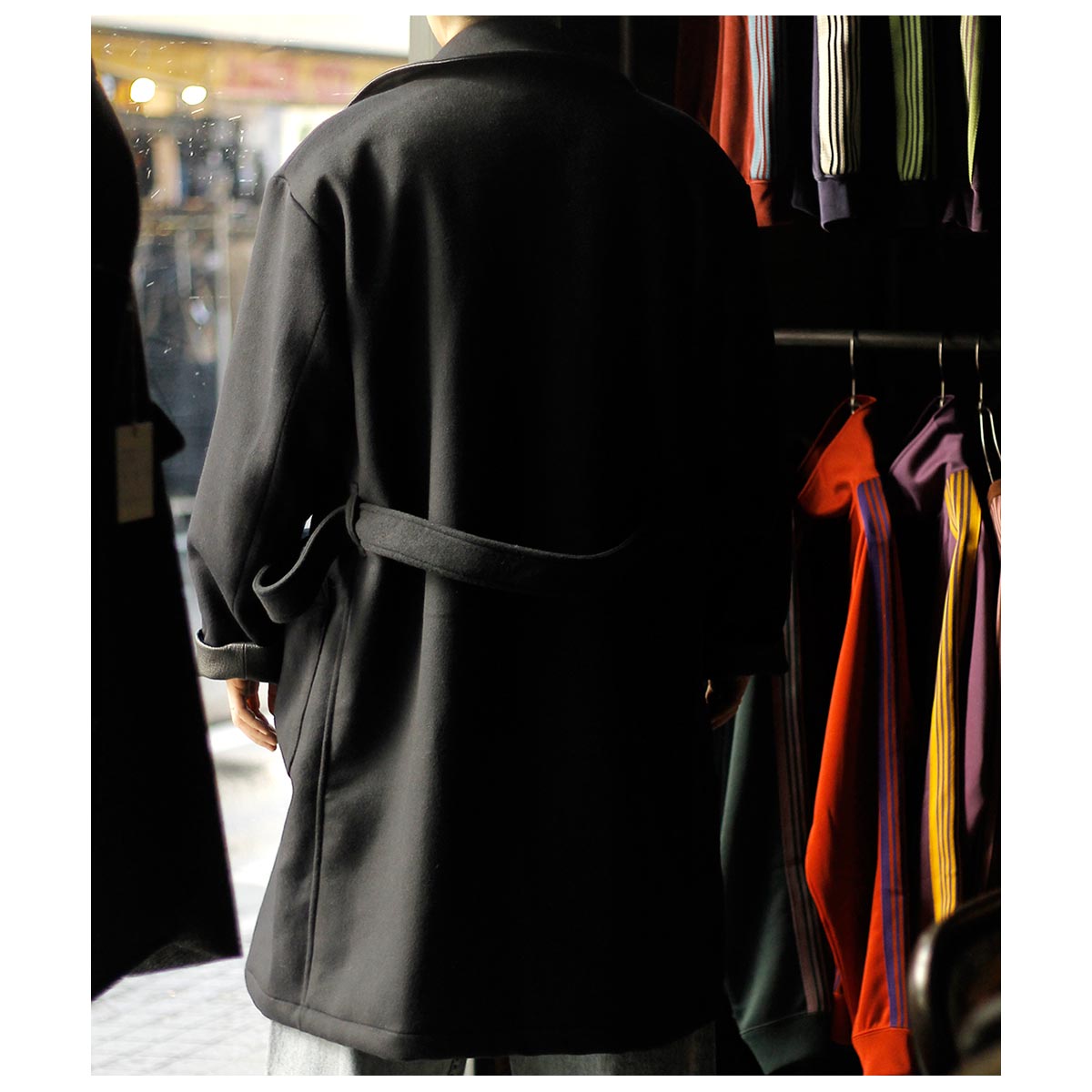 �����٥른�� AUBERGE �ӥ��塼�� �����ߥ� 160's ������ �٥�ƥå� ������ "���ͥ꡼" Vicuna Cashmere 160's Wool Belted Coat "CONNERY" (AU25A01)