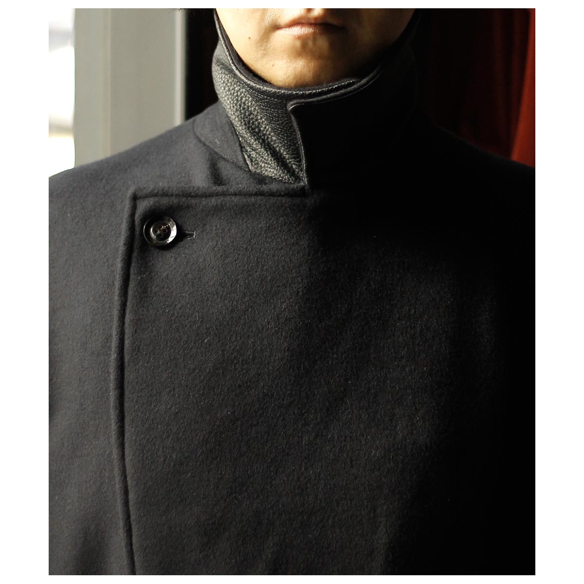�����٥른�� AUBERGE �ӥ��塼�� �����ߥ� 160's ������ �٥�ƥå� ������ "���ͥ꡼" Vicuna Cashmere 160's Wool Belted Coat "CONNERY" (AU25A01)