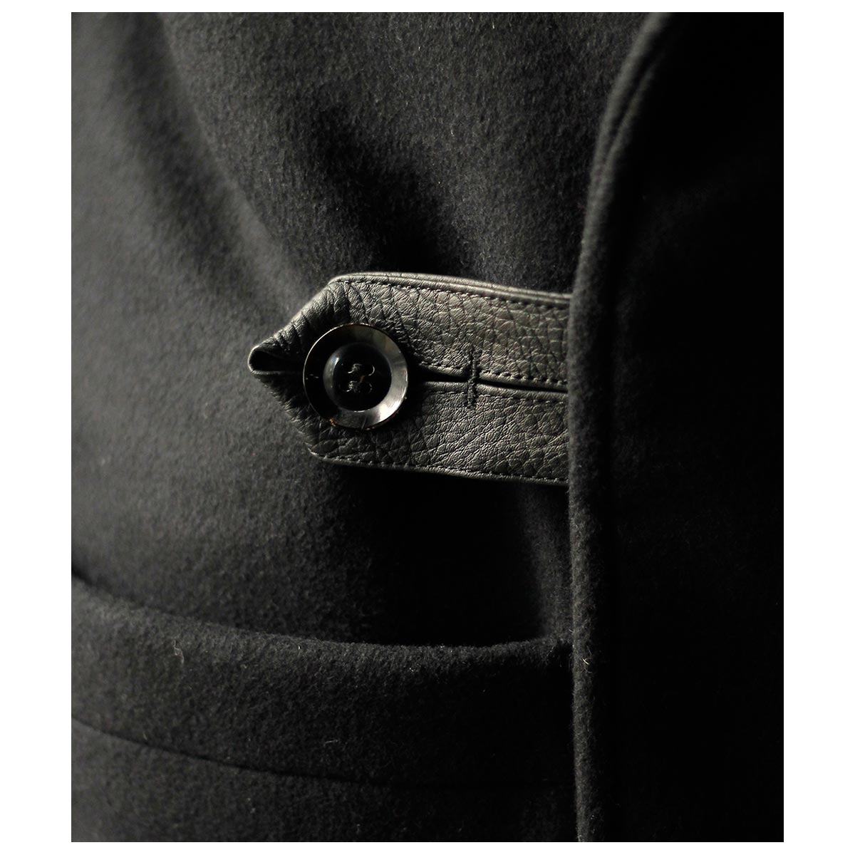 �����٥른�� AUBERGE �ӥ��塼�� �����ߥ� 160's ������ �٥�ƥå� ������ "���ͥ꡼" Vicuna Cashmere 160's Wool Belted Coat "CONNERY" (AU25A01)