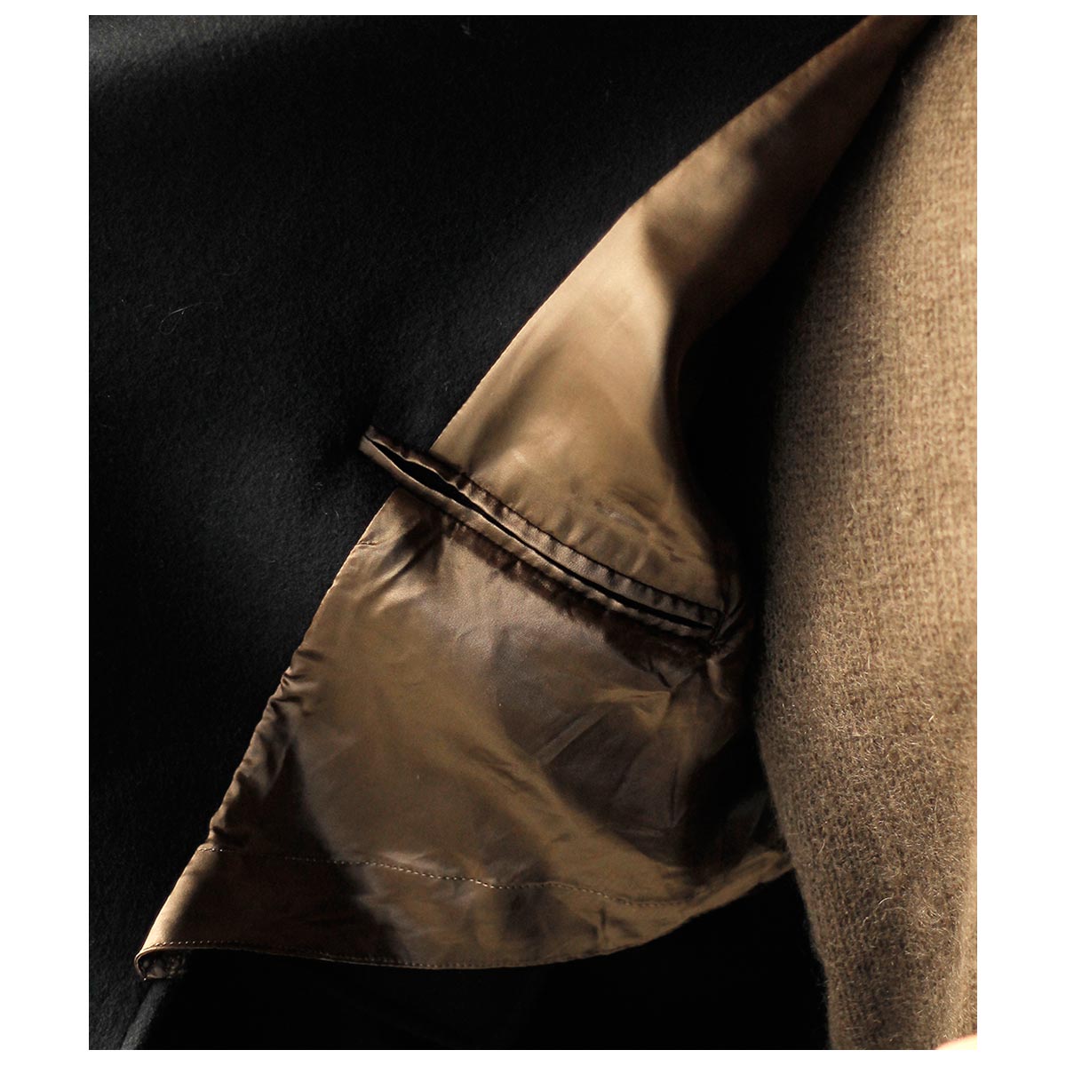 �����٥른�� AUBERGE �ӥ��塼�� �����ߥ� 160's ������ �٥�ƥå� ������ "���ͥ꡼" Vicuna Cashmere 160's Wool Belted Coat "CONNERY" (AU25A01)
