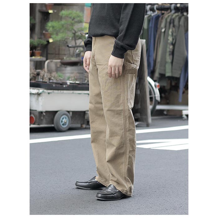 orSlow ���������� �롼���ե��å� �ڥ��󥿡� �ѥ�� �֥饦�� LOOSE FIT PAINTER PANTS BROWN (01-5228-53)