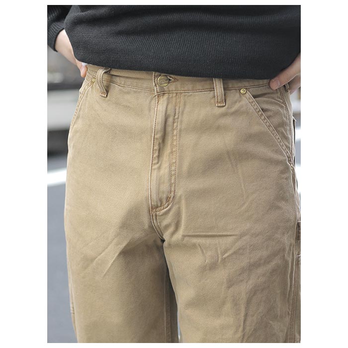 orSlow ���������� �롼���ե��å� �ڥ��󥿡� �ѥ�� �֥饦�� LOOSE FIT PAINTER PANTS BROWN (01-5228-53)