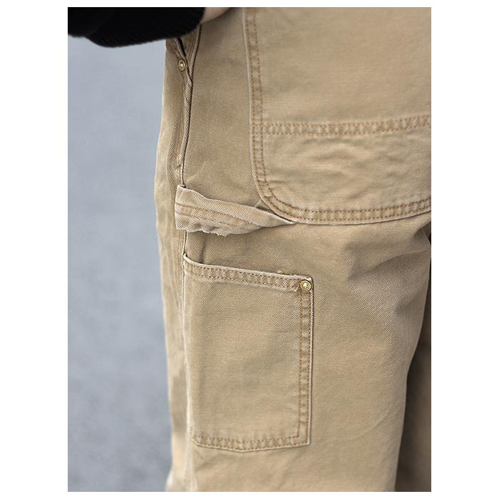 orSlow ���������� �롼���ե��å� �ڥ��󥿡� �ѥ�� �֥饦�� LOOSE FIT PAINTER PANTS BROWN (01-5228-53)