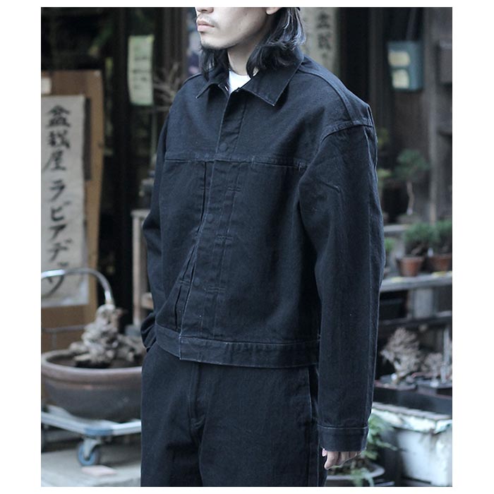 �������� 1000S ����ӥ��֥� �ץ꡼�ĥǥ˥ॸ�㥱�å� INVISIBLE PLEATED DENIM JACKET (TH-059)