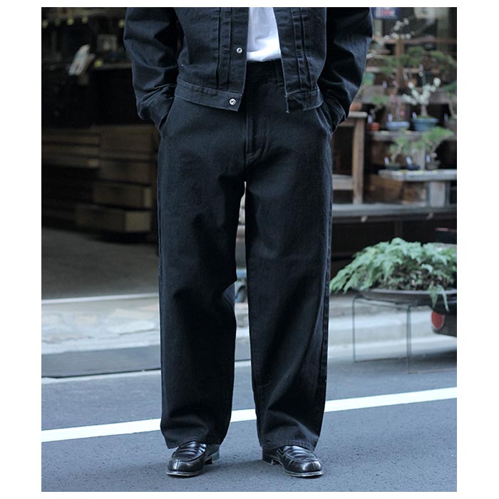 �������� 1000S ����ӥ��֥� 5�ݥ��å� �Х����ǥ˥�ѥ�� INVISIBLE 5P DENIM PANTS - BAGGY (TH-060)