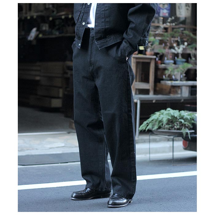 �������� 1000S ����ӥ��֥� 5�ݥ��å� �Х����ǥ˥�ѥ�� INVISIBLE 5P DENIM PANTS - BAGGY (TH-060)