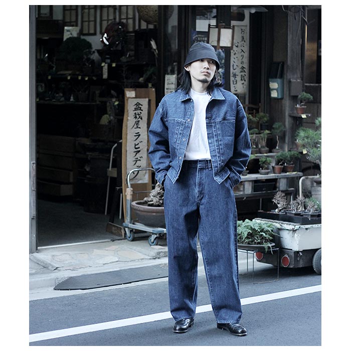 �������� 1000S ����ӥ��֥� 5�ݥ��å� �Х����ǥ˥�ѥ�� INVISIBLE 5P DENIM PANTS - BAGGY (TH-060)