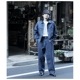 �������� 1000S ����ӥ��֥� 5�ݥ��å� �Х����ǥ˥�ѥ�� INVISIBLE 5P DENIM PANTS - BAGGY (TH-060)