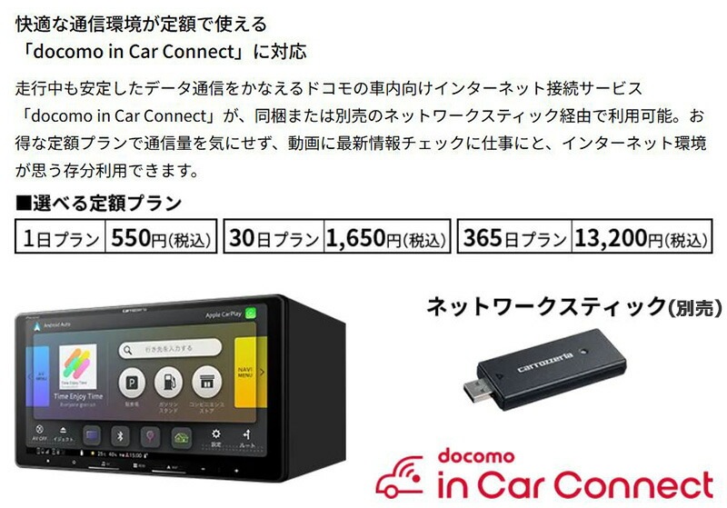 AVIC-RW122 pioneer パイオニア carrozzeria カロッツェリア 楽ナビ 7