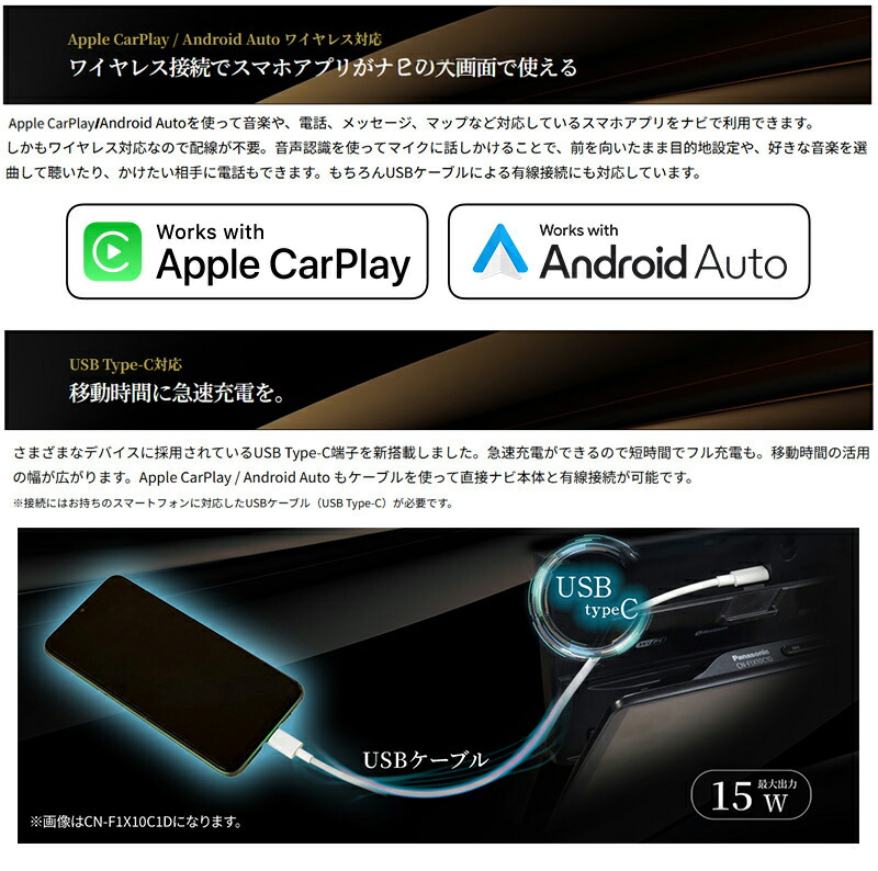 パナソニック2年延長メーカー保証付き]CN-F1X10C1DA Panasonic