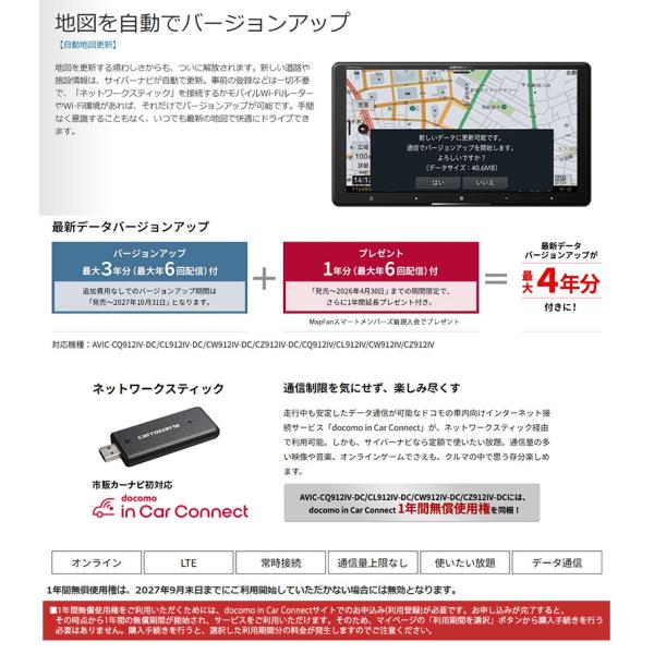 Pioneer サイバーナビAVIC-CZ912ⅡDC 突き破る