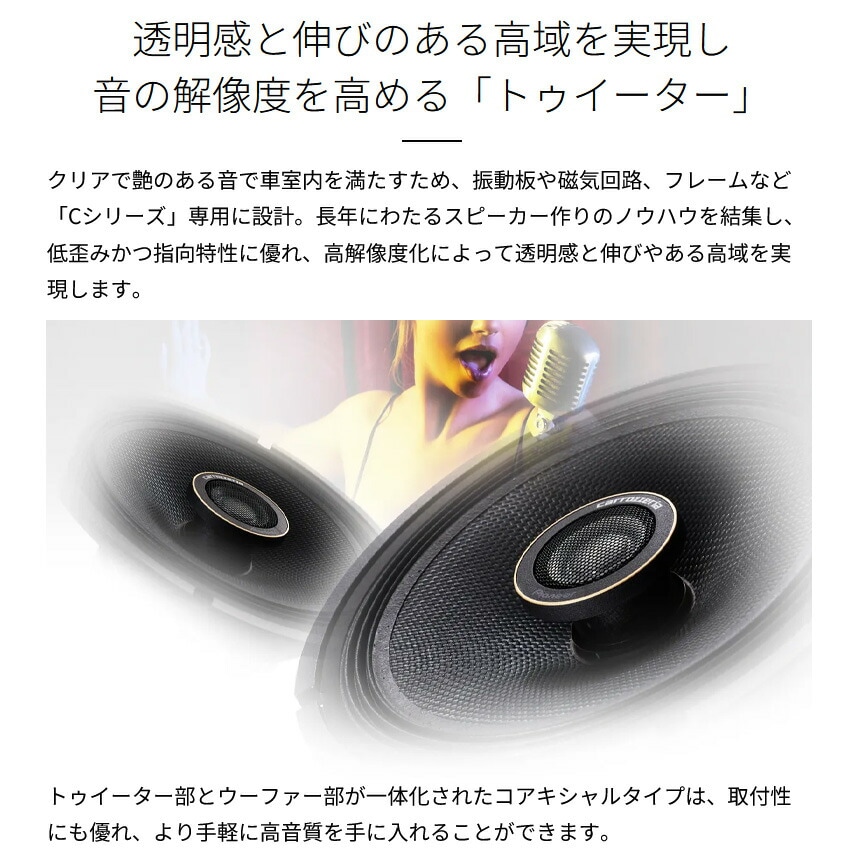 TS-C1640 pioneer パイオニア carrozzeria カロッツェリア 16cm
