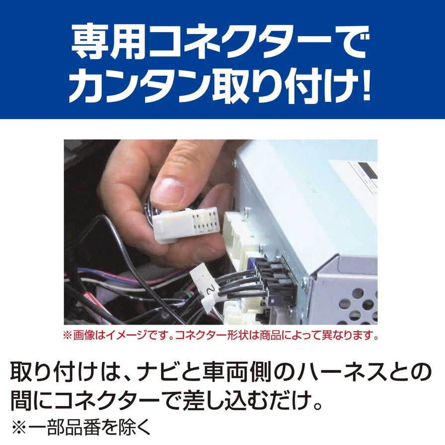 テレビキット （切替タイプ／オートタイプ）三菱車用 | データ