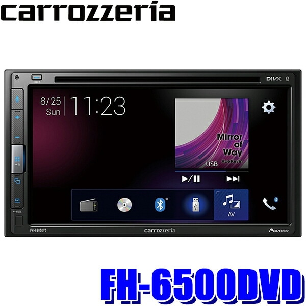 カロッツェリア FH-6500DVD ディスプレイオーディオ Bluetooth Amazon.co.jp: Pioneer ディスプレイオーディオ FH-6500DVD 6.8インチ