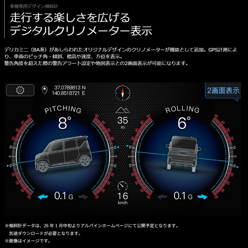 2026年モデル】最新地図(2025年度版) PF11NX2S-DM-BA-AM ALPINE