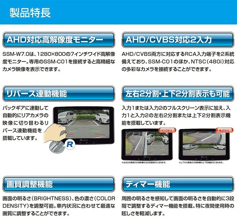 SSM-W7.0SET データシステム Datasystem スーパースリムAHDモニター