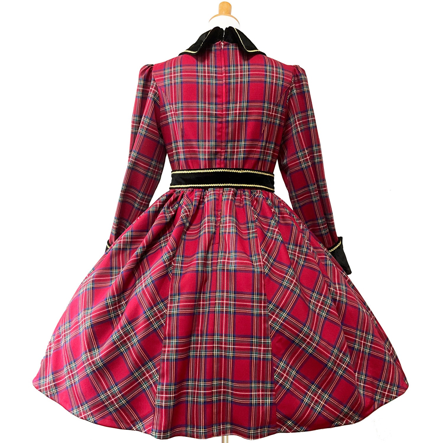 最新作】Napoleon Tartan Dress 赤チェックのナポレオン