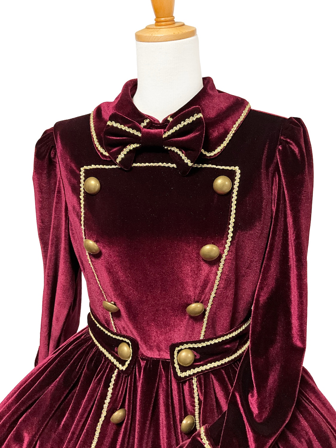 【一時的値下げ中】アンドロミオ　赤チェック　ナポレオンワンピース 最新作】Napoleon Tartan Dress 赤チェックのナポレオン