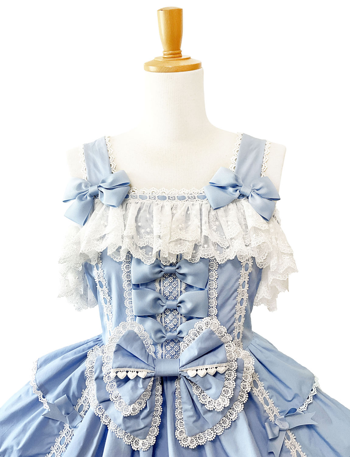 アンドロミオ 豪華絢爛ジャンパースカート サックスブルー 7/13(日)午前10:00発売開始】【最新作】サックスブルーの