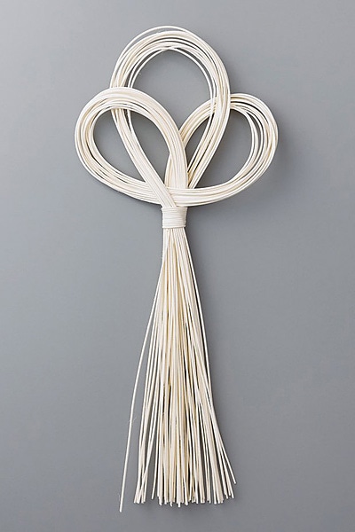 ホワイト しめ縄 ラタンしめ縄 縦長スワッグ ホワイト しめ縄 ラタン