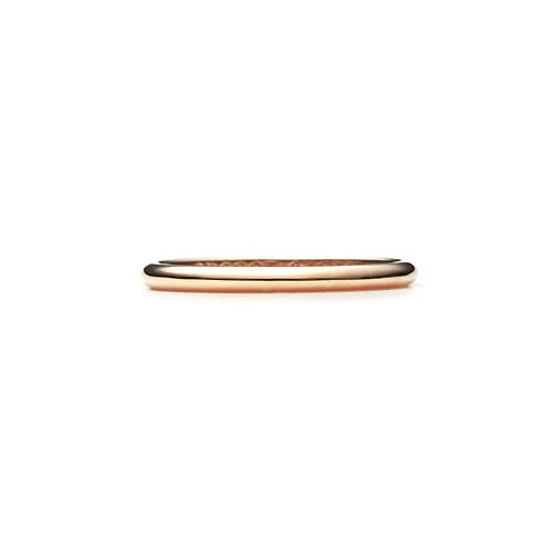 Round Band Ring K18PG 幅2.0mm