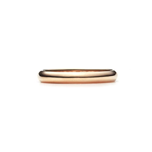 Round Band Ring K18PG 幅3.0mm