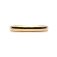 Twin Stone Nude Ring K18YG ��3.0mm