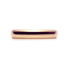 Twin Stone Nude Ring K18PG ��4.0mm