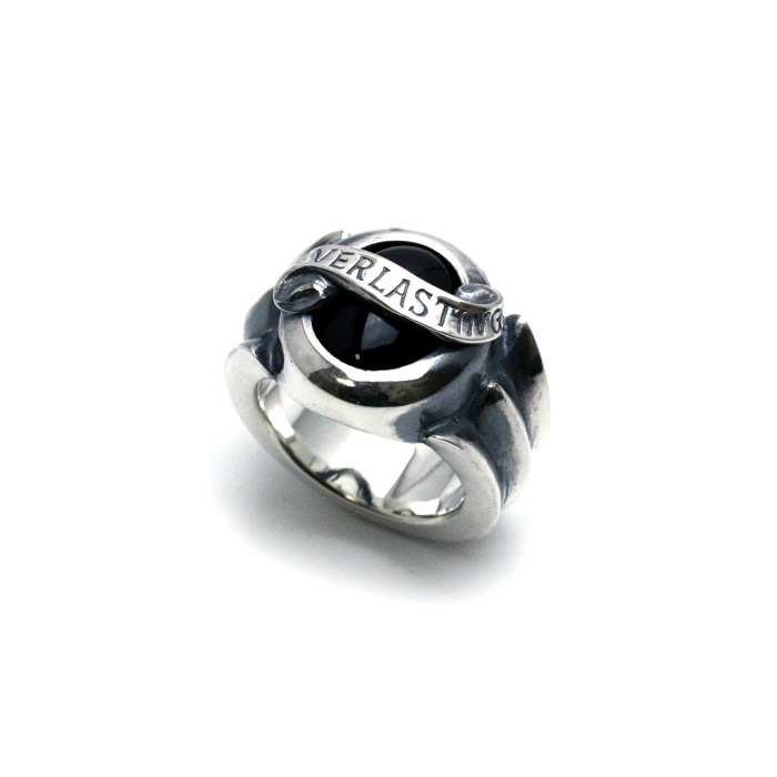 Argent Gleam LIQUID リキッド トライバルスカルリング Argent