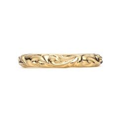 Arabesque Narrow Ring K18YG