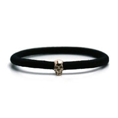 Skull Rubber Bracelet / K10Gold