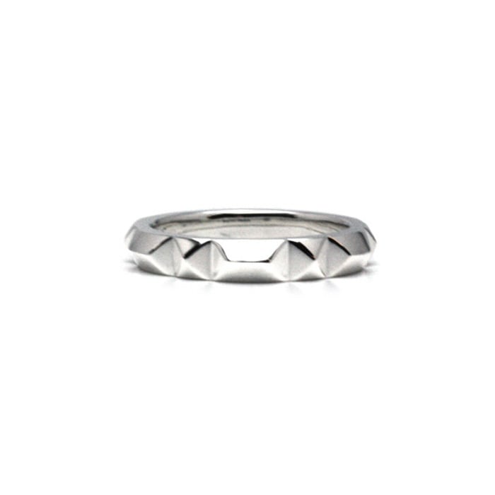 ARGENT GLEAM LT  Pyramid Studs Ring