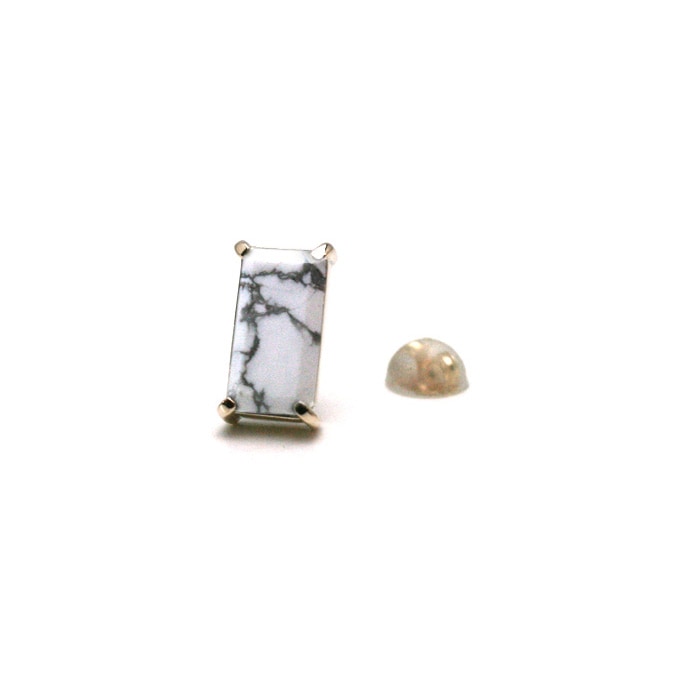 DECORATE Octagonピアス / マグネサイト