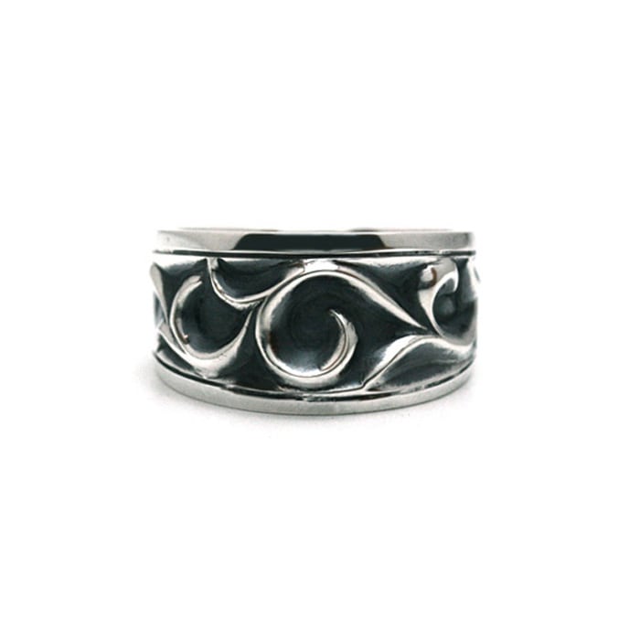 ArgentGleam Classic Arabesque Band Ring