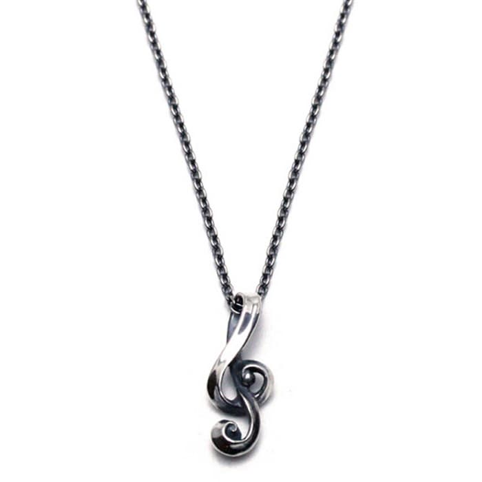G Clef  Necklace