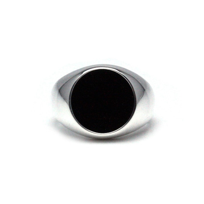 Onyx Signet Ring / Large