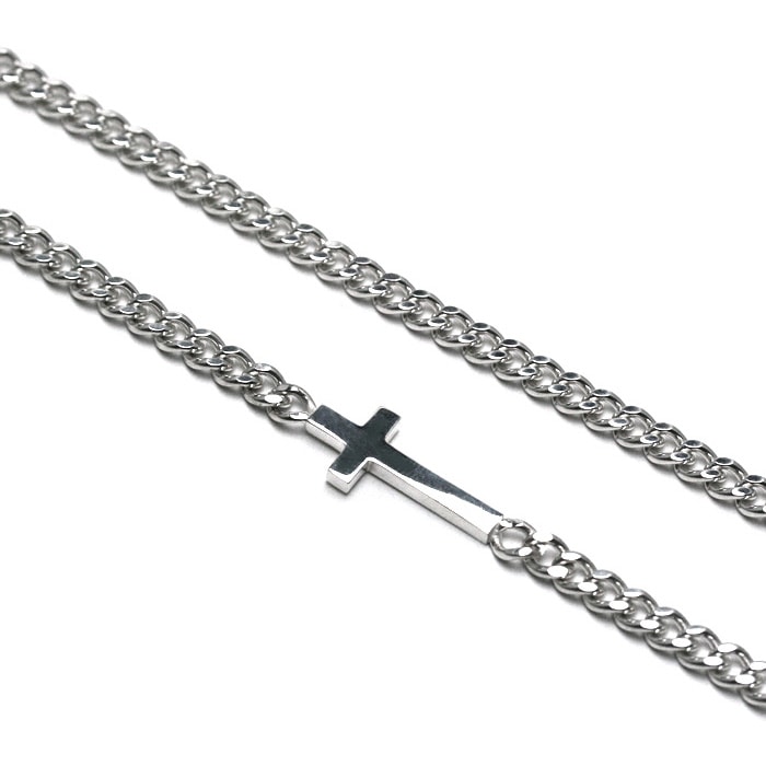 Cross ChainNecklace / Wide