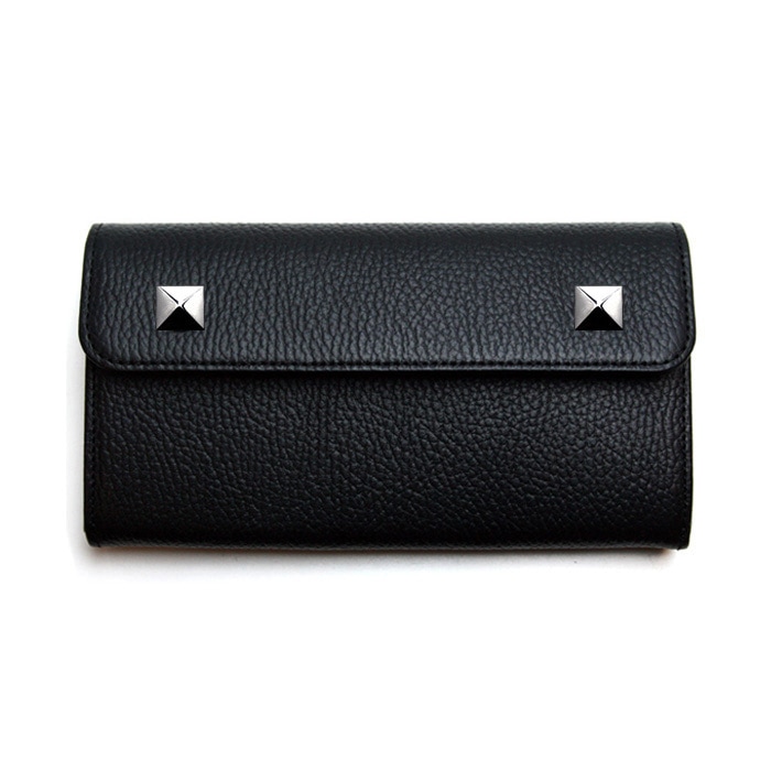 ARGENT GLEAM Long Wallet  / ピラミッドボタン