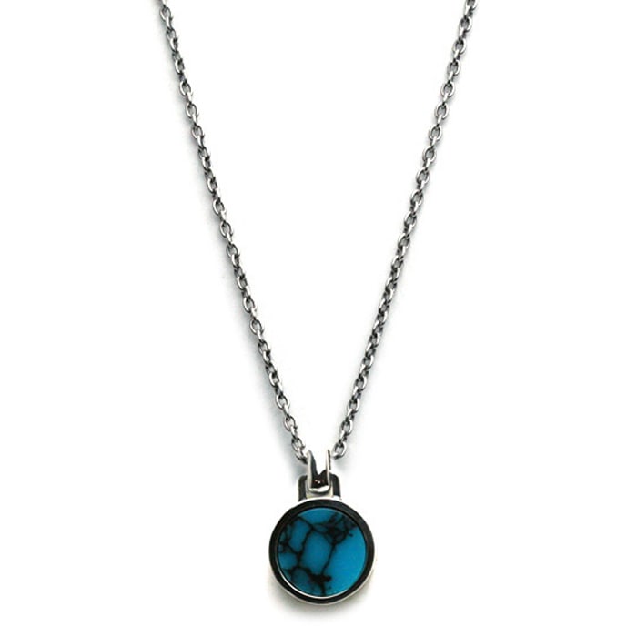 Turquoise Plate Necklace