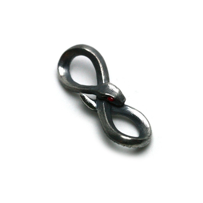 Infinity Snake Necklace / ガーネット
