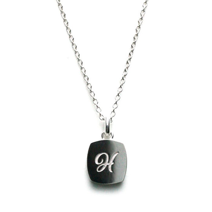 Square Signet Necklace