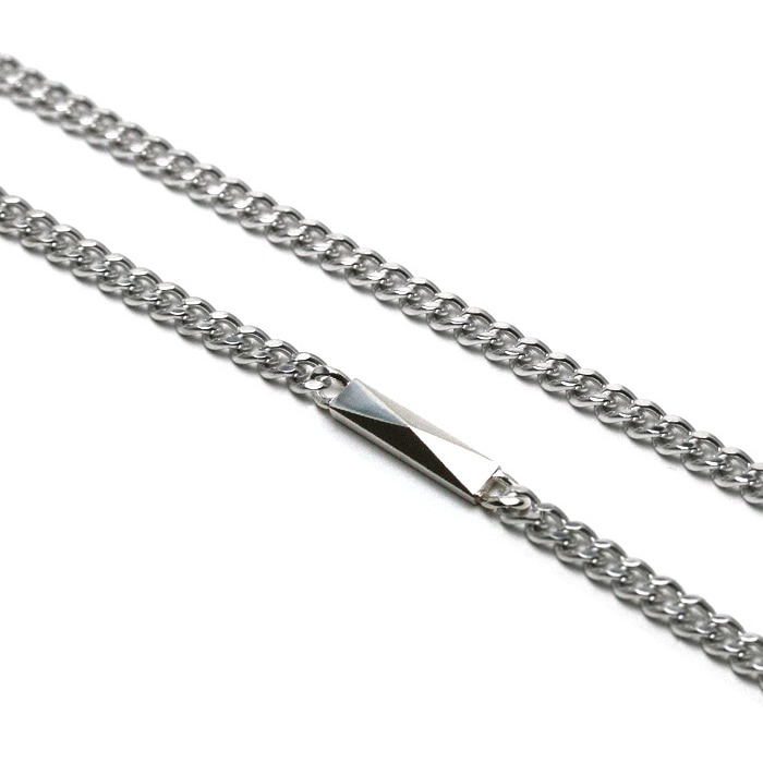 Studs ChainNecklace / Wide