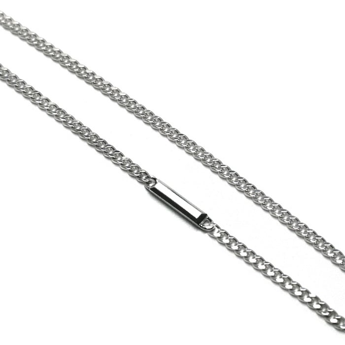 Ingot ChainNecklace / Narrow
