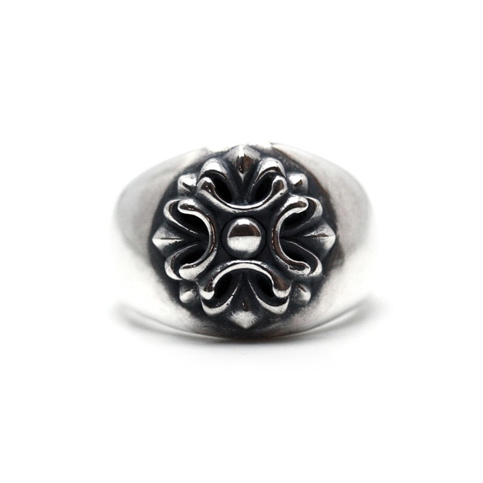 FILIGREE CROSS ROUND Ring
